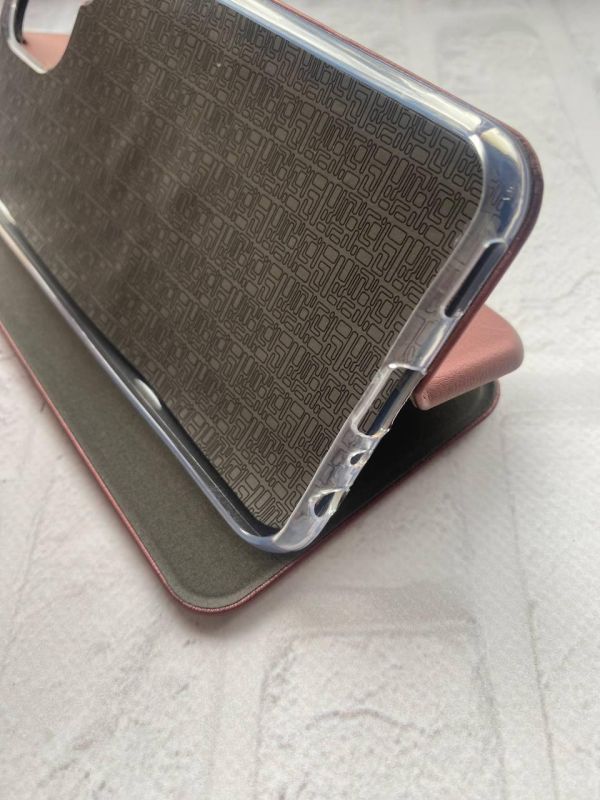 Чохол-книжка з малюнком для Samsung Galaxy M33 5G Бордовий :: Олень (принт 129)