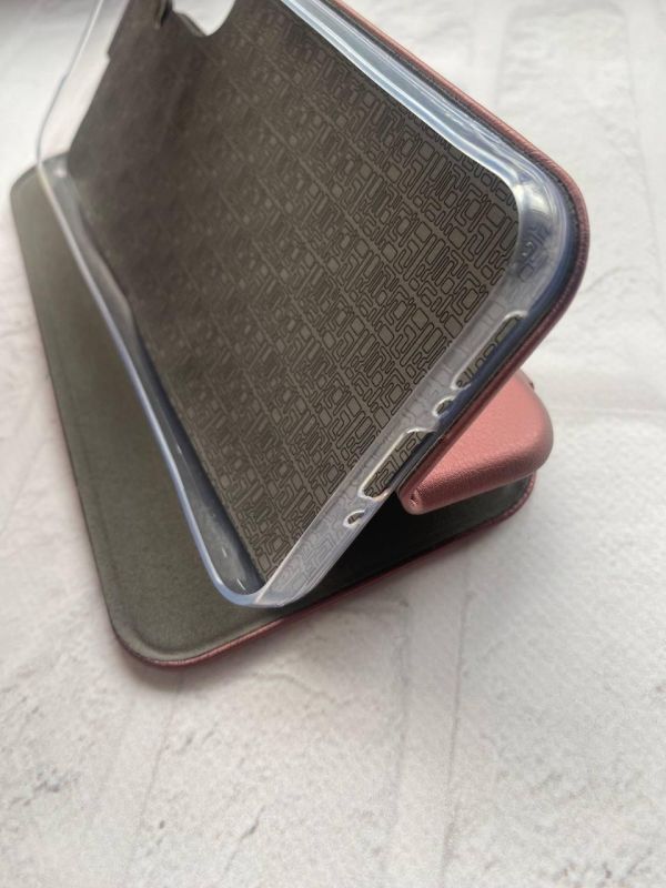 Чохол-книжка з малюнком для Samsung Galaxy A34 5G Бордовий :: Серце анатомічне (принт 250)