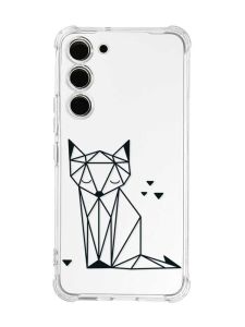 Чохол з потовщеними кутами на Samsung Galaxy S23 :: Лисиця (принт 126)
