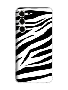 Чохол з потовщеними кутами на Samsung Galaxy S23 :: Фон Зебра (принт 92)