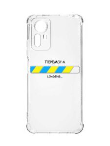 Чохол з потовщеними кутами на Xiaomi Redmi Note 12S :: Перемога Завантаження (патріотичний принт 88)