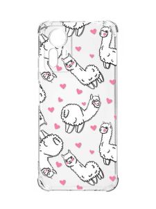 Чохол з потовщеними кутами на Xiaomi Redmi Note 12S :: Лами (принт 95)