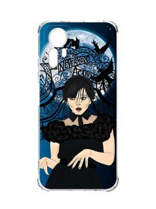 Чохол з потовщеними кутами на Xiaomi Redmi Note 12S :: Танець. Венздей (принт 212)