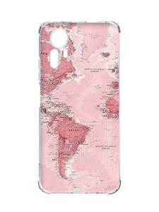 Чохол з потовщеними кутами на Xiaomi Redmi Note 12S :: Карта. Подорожі (принт 319)