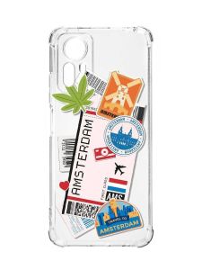 Чохол з потовщеними кутами на Xiaomi Redmi Note 12S :: Подорожі. Амстердам (принт 327)