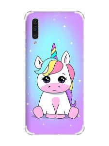 Чохол з потовщеними кутами на Samsung Galaxy А50 (2019) А505 :: Єдиноріг (принт 103)