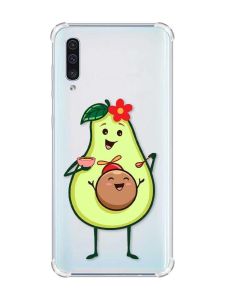 Чохол з потовщеними кутами на Samsung Galaxy А50 (2019) А505 :: Малюк Авокадо (принт 309)