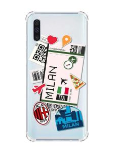 Чохол з потовщеними кутами на Samsung Galaxy А50 (2019) А505 :: Подорожі. Італія (принт 325)