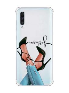 Чохол з потовщеними кутами на Samsung Galaxy А50 (2019) А505 :: Ніжки (принт 60)
