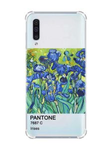 Чохол з потовщеними кутами на Samsung Galaxy А50 (2019) А505 :: Іриси (принт 75)