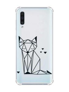 Чохол з потовщеними кутами на Samsung Galaxy А50 (2019) А505 :: Лисиця (принт 126)