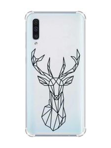 Чохол з потовщеними кутами на Samsung Galaxy А50 (2019) А505 :: Олень (принт 128)