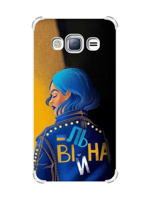 Чохол з потовщеними кутами на Samsung Galaxy J3(2016) J310 :: Вільна (принт 252)