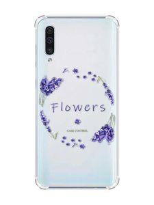 Чохол з потовщеними кутами на Samsung Galaxy А50 (2019) А505 :: Лавандовий віночок (принт 19)