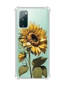 Чохол з потовщеними кутами на Samsung Galaxy S20 FE :: Соняшник (принт 274)