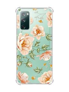 Чохол з потовщеними кутами на Samsung Galaxy S20 FE :: Квіти пастельні (принт 277)