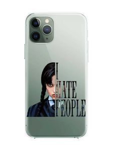 Прозорий чохол на iPhone 12 / 12 Pro :: Добра дівчинка (принт 215)