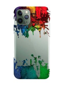 Прозорий чохол на iPhone 12 / 12 Pro :: Фарби (принт 249)