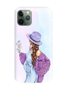 Чохол на iPhone 12 / 12 Pro :: В очікуванні хлопчика (принт 222)