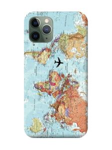 Чохол на iPhone 12 / 12 Pro :: Карта світу (принт 318)