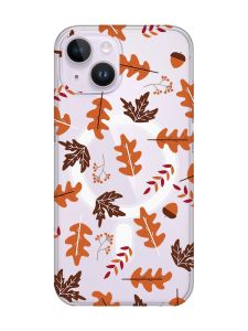 Магнітний чохол на iPhone 15 із підтримкою MagSafe :: Осінь (принт 107)