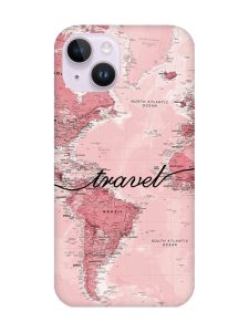 Магнітний чохол на iPhone 15 із підтримкою MagSafe :: Карта (принт 319)