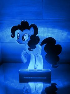 Переносний дитячий нічничок Пінкі Пай Літл Поні з USB роз'ємом