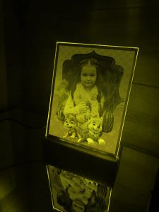 Акрилова фотографія у рамці Скай і Еверест Щенячий патруль з блимаючою підсвіткою + пульт (принт 003)