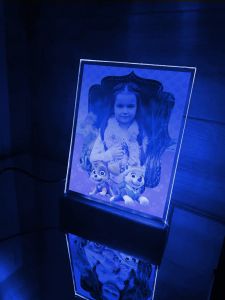 Фотонічник у рамці Скай і Еверест Щенячий патруль з регульованою підсвіткою (принт 003)