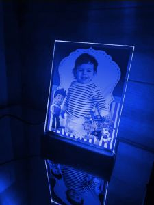 Фотонічник у рамці Райдер Щенячий патруль з регульованою підсвіткою (принт 004)