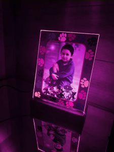 Дитячий нічник-фоторамка з дизайном Команда Щенячий патруль (принт 001)