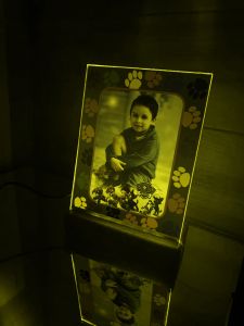 Акрилова фотографія у рамці Команда Щенячий патруль з блимаючою підсвіткою + пульт (принт 001)