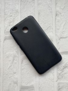 Силіконовий чохол для Xiaomi Redmi 4Х Карбоновий. Чорний