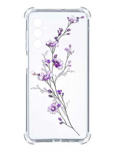 Чохол з потовщеними кутами на Samsung Galaxy A14 5G :: Гілочка квітів (принт 278)