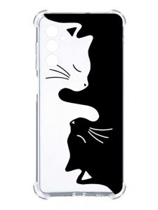 Чохол з потовщеними кутами на Samsung Galaxy A14 5G :: Котики (принт 118)