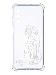 Чохол з потовщеними кутами на Samsung Galaxy A14 5G :: Котик (принт 125)