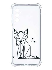 Чохол з потовщеними кутами на Samsung Galaxy A14 5G :: Лисиця (принт 126)