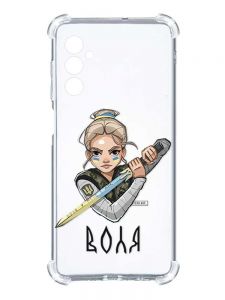 Чохол з потовщеними кутами на Samsung Galaxy A14 5G :: Українська захисниця (принт 170)