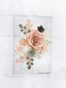 Обкладинка на паспорт книжечку :: Троянди (принт 275)