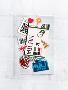 Обкладинка на паспорт книжечку :: Подорожі. Мілан (принт 325)
