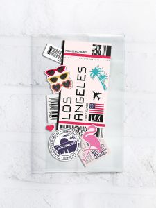 Обкладинка на паспорт книжечку :: Подорожі. Лос-Анджелес (принт 328)