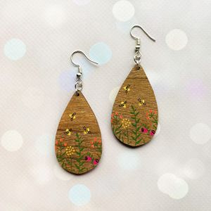 Cережки з дерева. Літо (принт 8.6, темна основа)