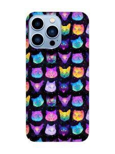 Чохол на iPhone 13 Pro Max :: Котики Фон (принт 362)