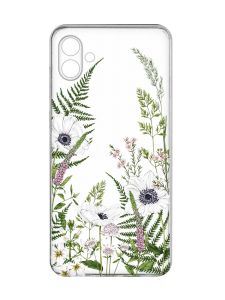 Прозорий чохол на Samsung Galaxy A04e/A042 :: Квіти польові (принт 363)