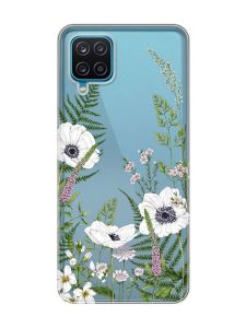Прозорий чохол на Samsung Galaxy A12 4G :: Квіти польові (принт 363)