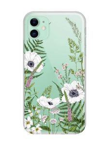 Прозорий чохол на Apple iPhone 11 (6,1) :: Квіти польові (принт 363)