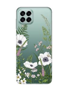 Прозорий чохол на Samsung Galaxy M33 5G :: Квіти польові (принт 363)
