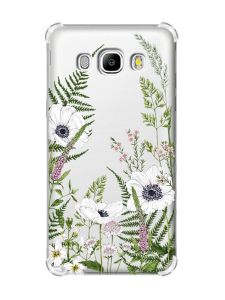 Чохол з потовщеними кутами на Samsung Galaxy J5(2016)/J510 :: Квіти польові (принт 363)