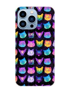 Магнітний чохол на iPhone 13 Pro Max із підтримкою MagSafe :: Котики Фон (принт 362)