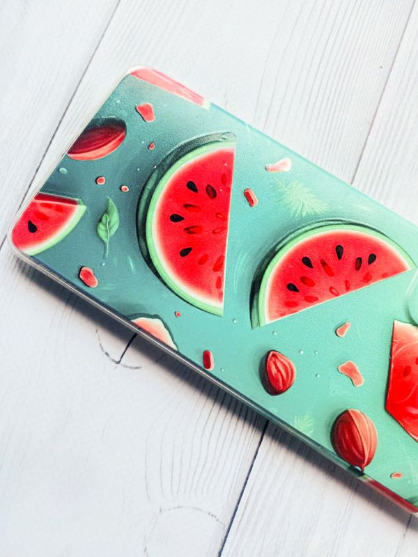 Чохол на iPhone XR :: Скибки кавуна (принт 340)